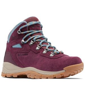 Columbia Women's Athletic Hiking Shoes - Burgundy and Teal